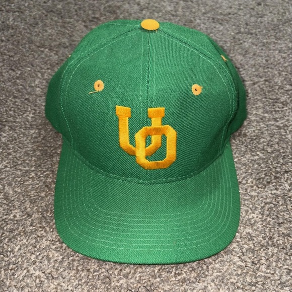 The Game Other - Vintage The Game Hat Cap Snap Back Oregon Ducks UO Mens One Size Green 90s